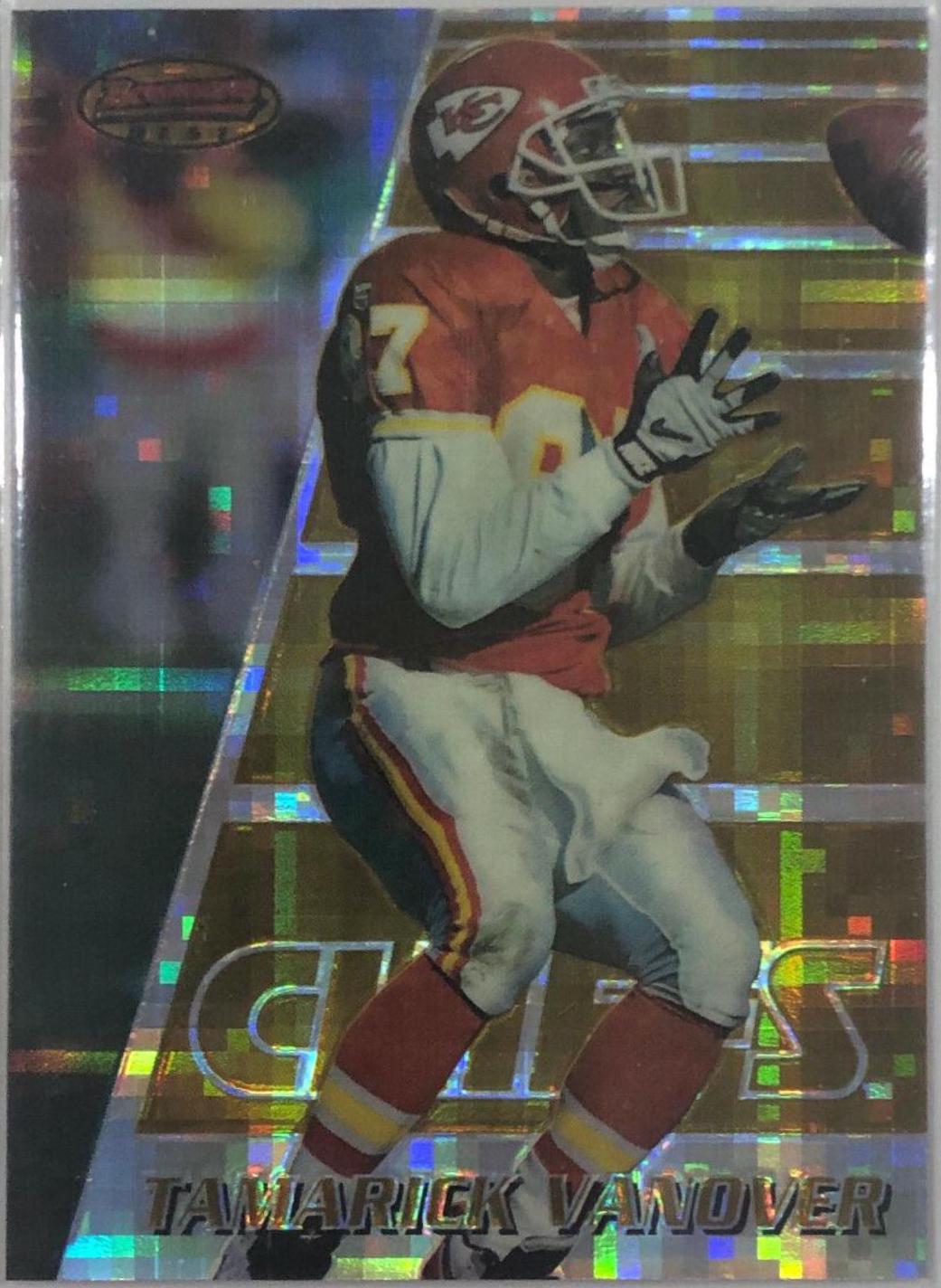 Tamarick Vanover [Atomic Refractor] #6 Football Cards 1996 Bowman's Best