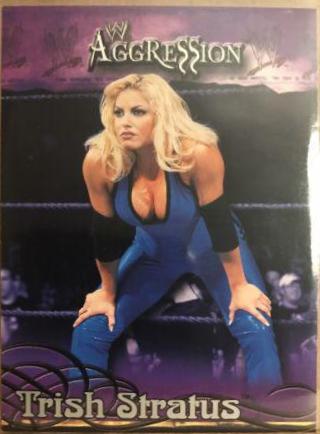 Trish Stratus #40 Wrestling Cards 2003 Fleer WWE Aggression