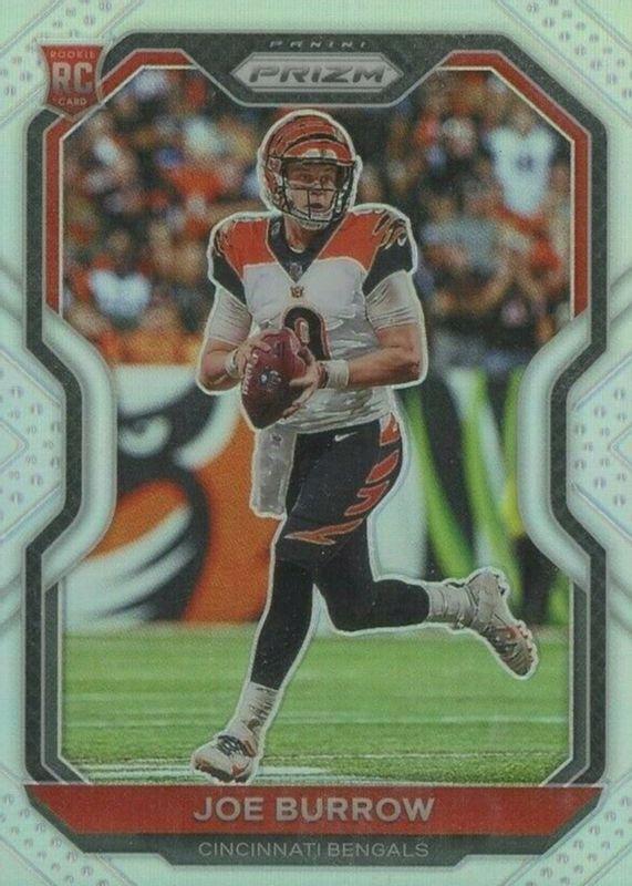 Joe Burrow 2020 Rookie 2024 RC Prizm 307 Flagship Card W/ Hard Display Case