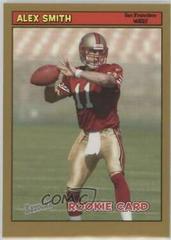 Alex Smith [Gold] #194 Football Cards 2005 Bazooka Prices