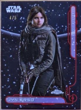 Jyn Erso [Dathomir Red Refractor] #119 Star Wars 2024 Topps Chrome