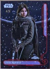 Jyn Erso [Dathomir Red Refractor] #119 Star Wars 2024 Topps Chrome Prices