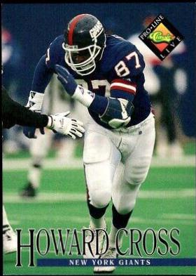 Howard Cross #111 Football Cards 1994 Pro Line Live