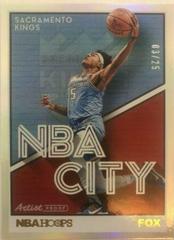 De'Aaron Fox [Artist Proof] #29 Basketball Cards 2019 Panini Hoops NBA City Prices