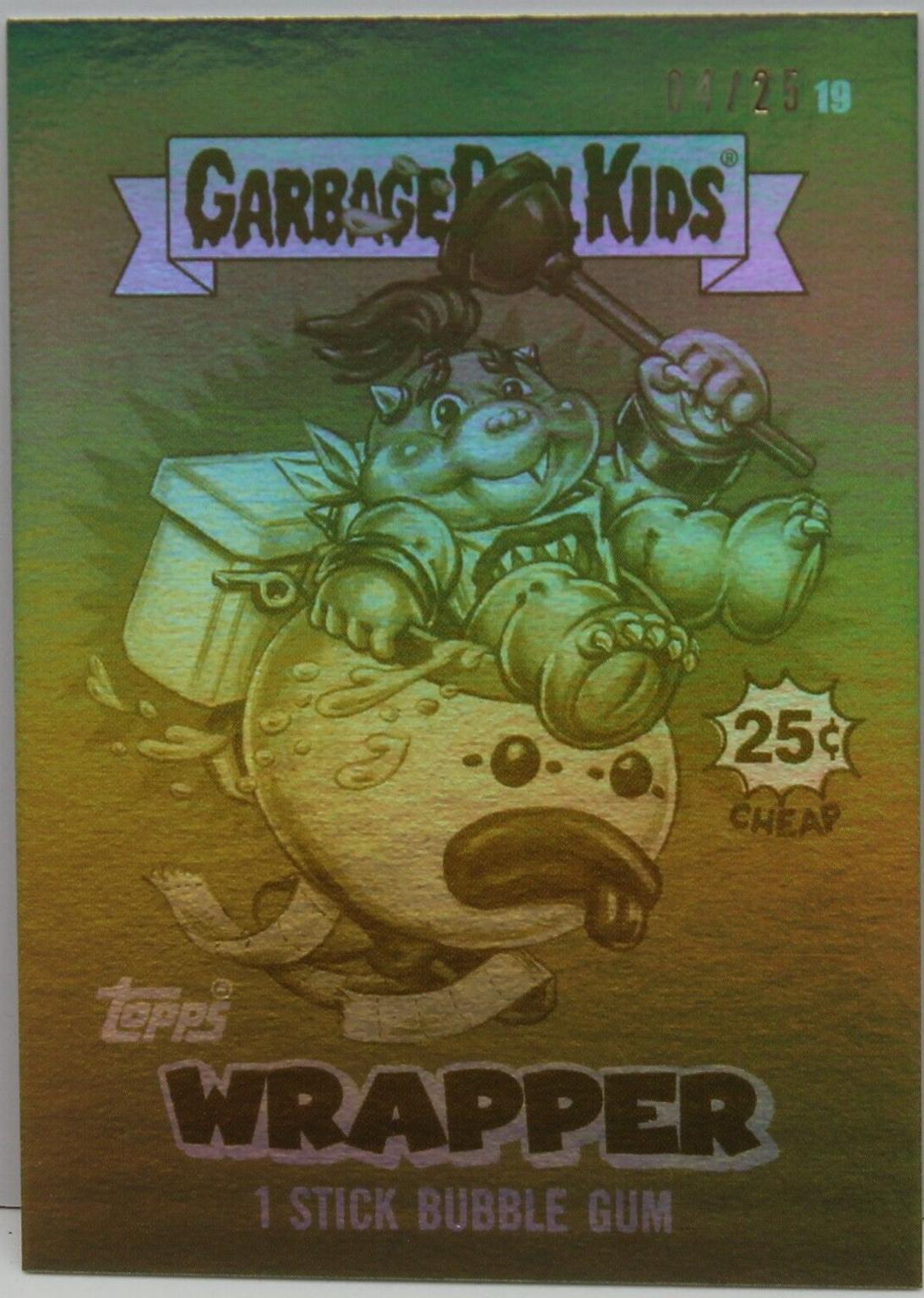 Wrapper [Gold] #19 Garbage Pail Kids 2024 Game Over