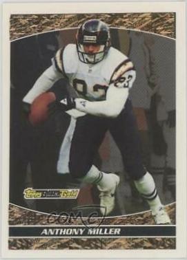 Anthony Miller #22 Football Cards 1993 Topps Black Gold