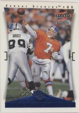 John Elway [Reserve Collection] #1 Football Cards 1997 Panini Score