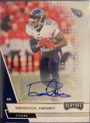 Derrick Henry [Autographs] #72 Football Cards 2020 Panini Playoff