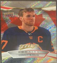 Connor McDavid [Gold] #NA-1 Hockey Cards 2022 Upper Deck MVP Domains Prices