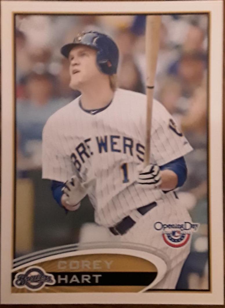 Corey Hart #147 Baseball Cards 2012 Topps Opening Day