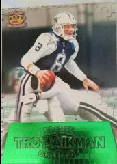 Troy Aikman #GG-10 Football Cards 1996 Pacific Gridiron Driving Gems Prices