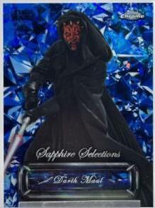 Darth Maul #SS-10 Star Wars 2024 Topps Chrome Sapphire Selections