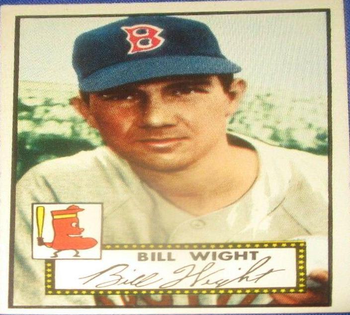 Bill Wight #177 Baseball Cards 1952 Topps