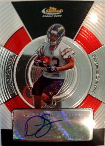 Darren Sproles [Autograph Refractor] Football Cards 2005 Topps Finest