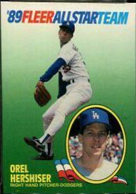 Orel Hershiser #7 Cover Art