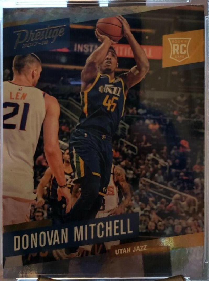 PANINI hot PRESTIGE DONOVAN MITCHELL RC CARD SGC 10 GEM MINT