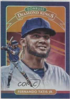 Fernando Tatis Jr. [Holo Orange] #1 Baseball Cards 2020 Panini Donruss