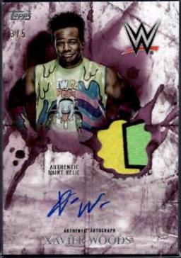 Xavier Woods [Purple] #UA-XW Wrestling Cards 2018 Topps WWE Undisputed Autographs