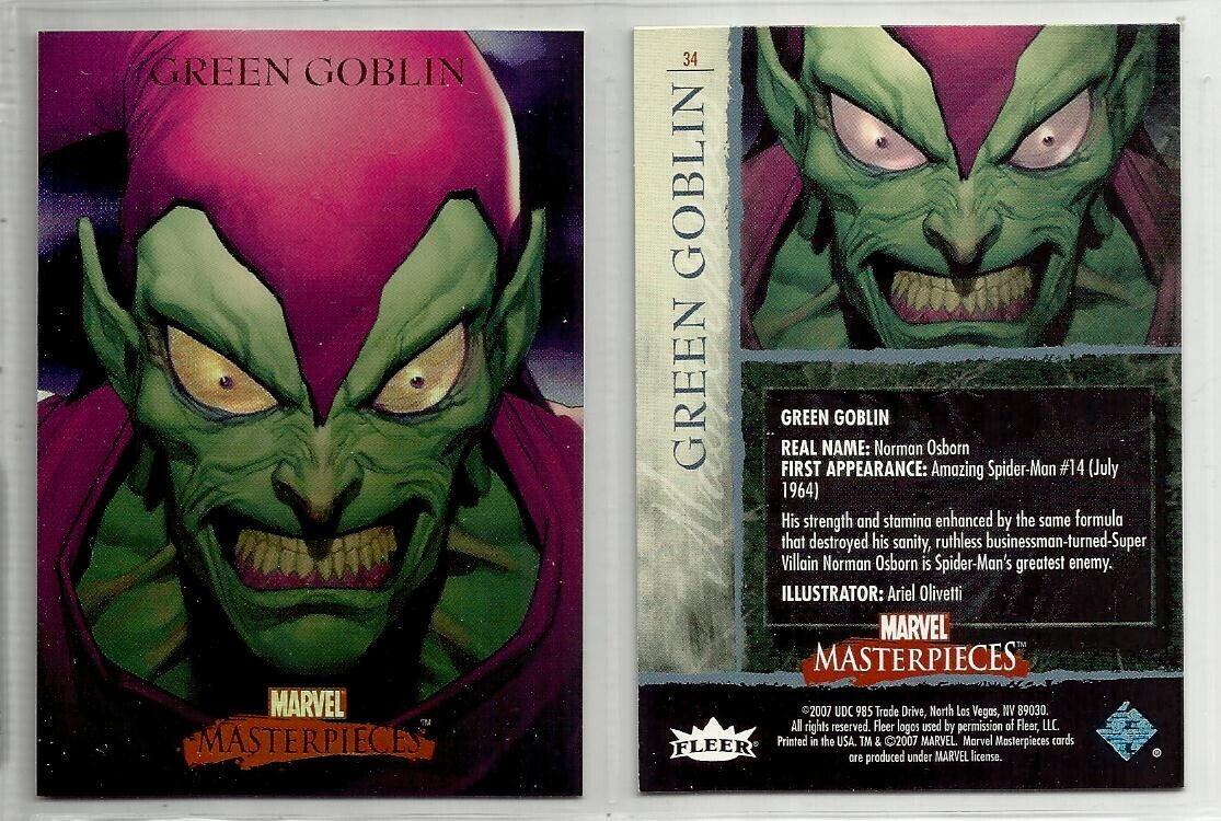 Green Goblin #34 Marvel 2007 Masterpieces