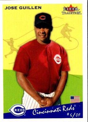 Jose Guillen #U176 Baseball Cards 2002 Fleer Tradition Update