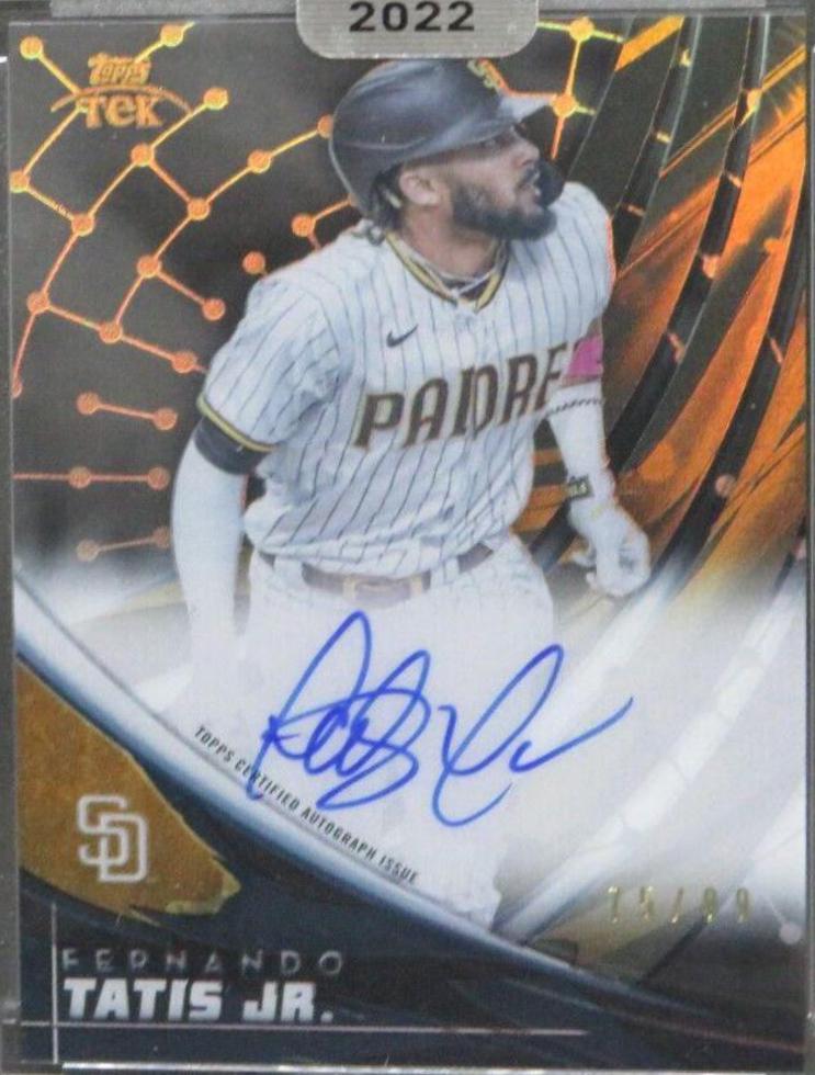 Fernando Tatis Jr. #TEK-FT Prices | 2022 Topps Clearly Authentic Tek  Autographs | Baseball Cards