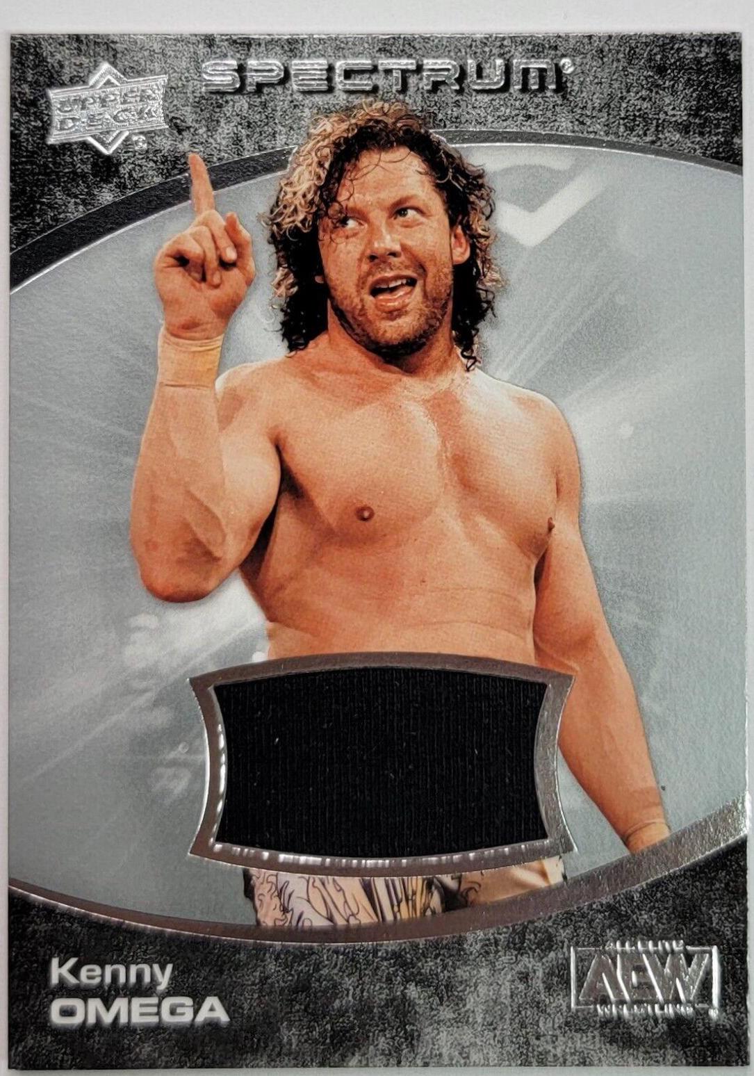 Kenny Omega #1 Wrestling Cards 2021 Upper Deck AEW Spectrum