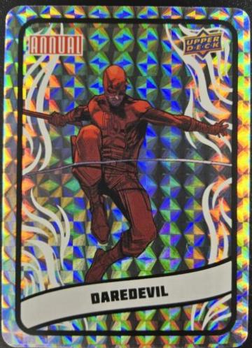 Daredevil #B7 Marvel 2023 Upper Deck Annual Backscatters