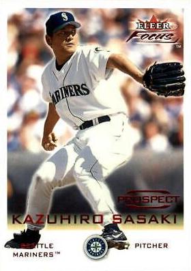 Kazuhiro Sasaki #227 Baseball Cards 2001 Fleer Focus