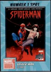 Spider-Man (2019) #1 #N1S-12 Marvel 2020 Upper Deck Annual Number 1 Spot Prices