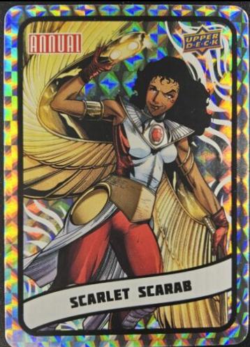 Scarlet Scarab #B21 Marvel 2023 Upper Deck Annual Backscatters