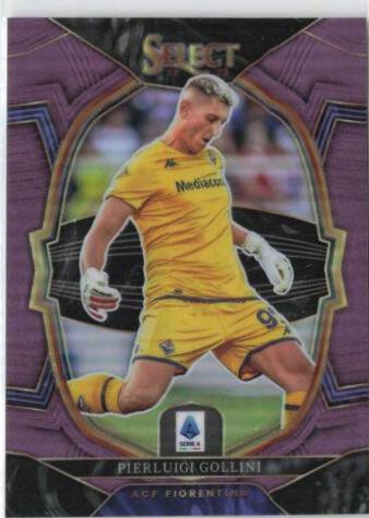 Pierluigi Gollini [Purple] #10 Soccer Cards 2022 Panini Select Serie A