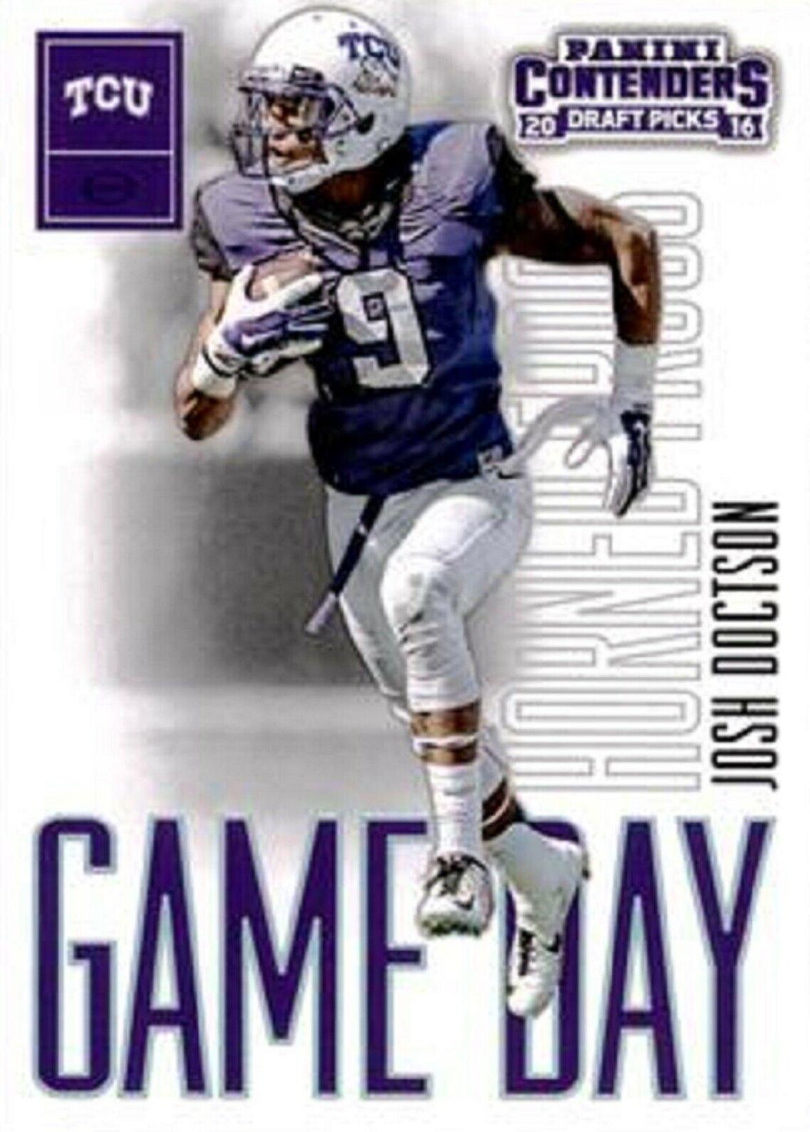 Josh Doctson #7 Football Cards 2016 Panini Contenders Draft Picks Game Day Tickets