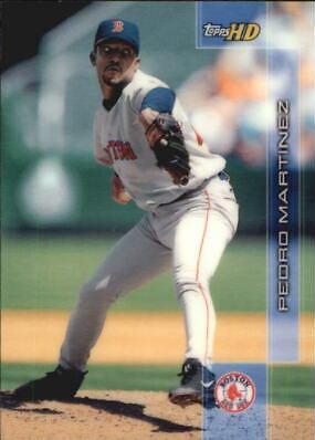 Pedro Martinez #7 Baseball Cards 2001 Topps H.D