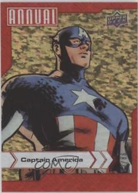 Captain America [Gold Linearity] #14 Marvel 2022 Upper Deck Annual