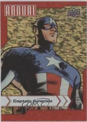 Captain America [Gold Linearity] #14 Marvel 2022 Upper Deck Annual Prices