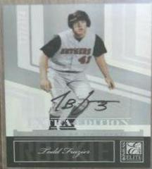 Todd Frazier [Autograph] #133 Baseball Cards 2007 Donruss Elite Extra Edition Prices