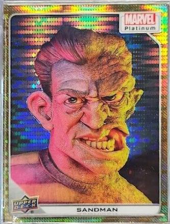 Sandman [Seismic Gold] #3 Marvel 2023 Upper Deck Platinum