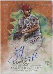 Jake Thompson [Autograph Orange] #110 Baseball Cards 2017 Topps Inception Prices