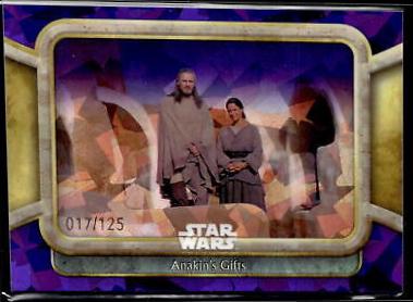 Anakin's Gifts #41 Star Wars 2024 Topps Chrome Sapphire