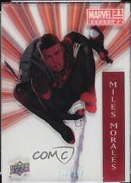 Miles Morales #23 Marvel 2021 Upper Deck Annual Suspended Animation