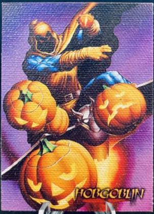 Hobgoblin #2 Marvel 1996 Fleer Spider-Man Premium Canvas