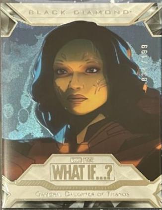 Gamora #BD43 Marvel 2023 Upper Deck What If Black Diamond