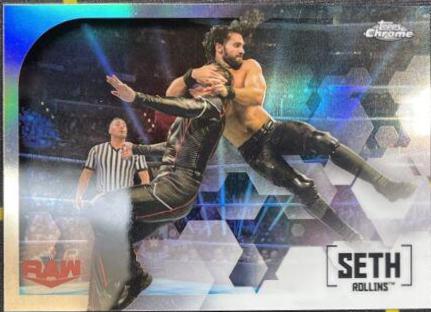 Seth Rollins #IV-22 Wrestling Cards 2020 Topps WWE Chrome Image Variations