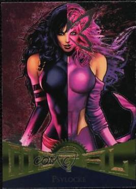 Psylocke #23 Marvel 2013 Fleer Retro Metal