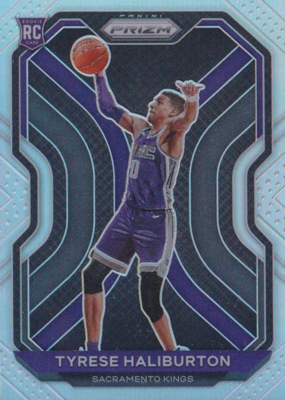 2020 Panini Silver Prizm Tyrese Halliburton RC #262 PSA 9 Mint Sacramento Kings hotsell