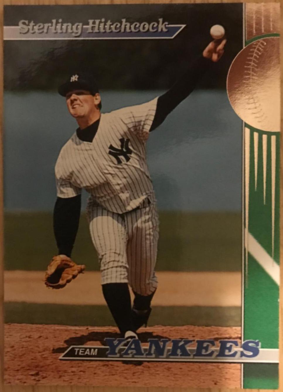 Sterling Hitchcock #17 Baseball Cards 1993 Stadium Club Yankees