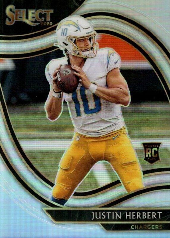 Justin Herbert store Select Field Level RC PSA 10