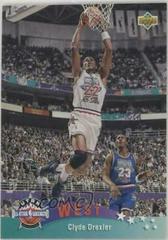 Clyde Drexler [Italian] #18 Basketball Cards 1992 Upper Deck International Prices