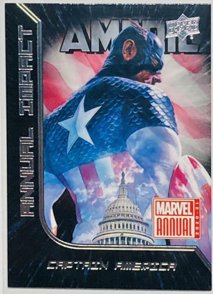 Captain America #AI-7 Marvel 2020 Upper Deck Annual Impact