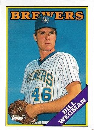 Bill Wegman #538 Baseball Cards 1988 Topps